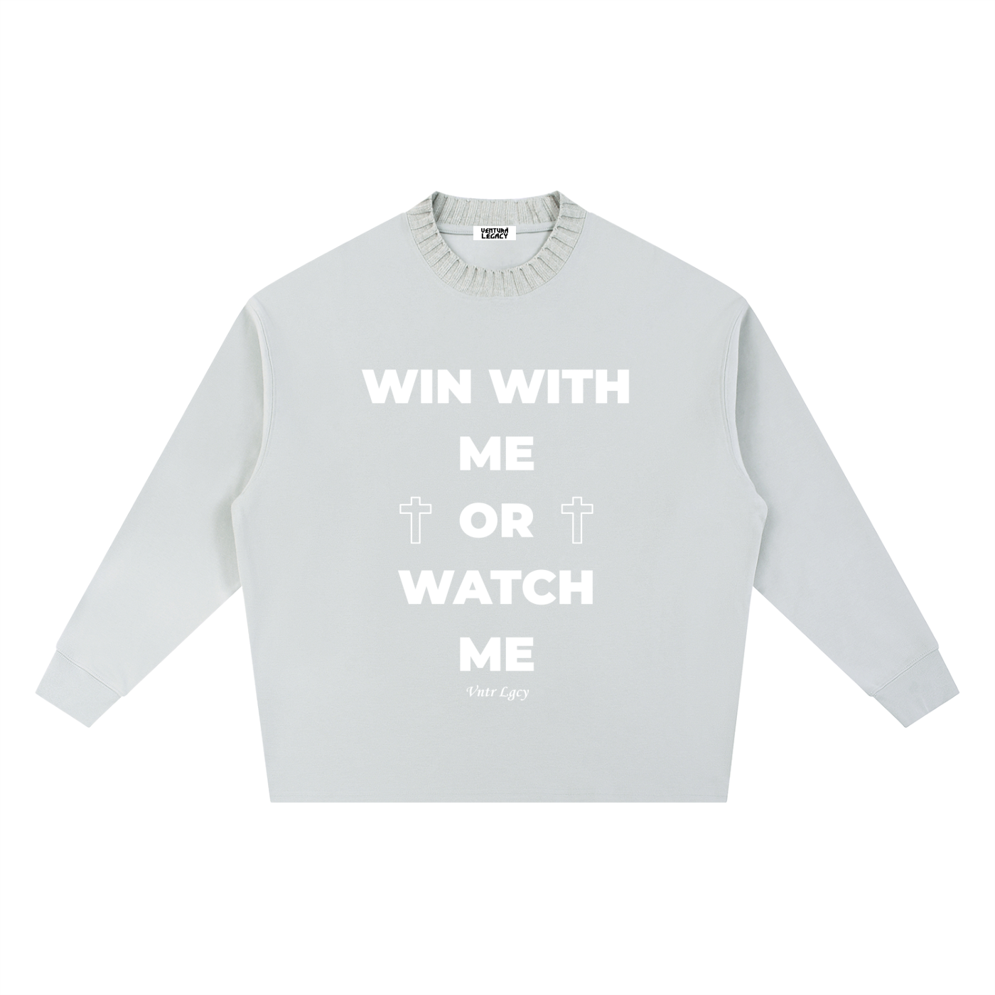 Ventura Legacy | Knitted Round Neck Oversize Sweatshirt Winners