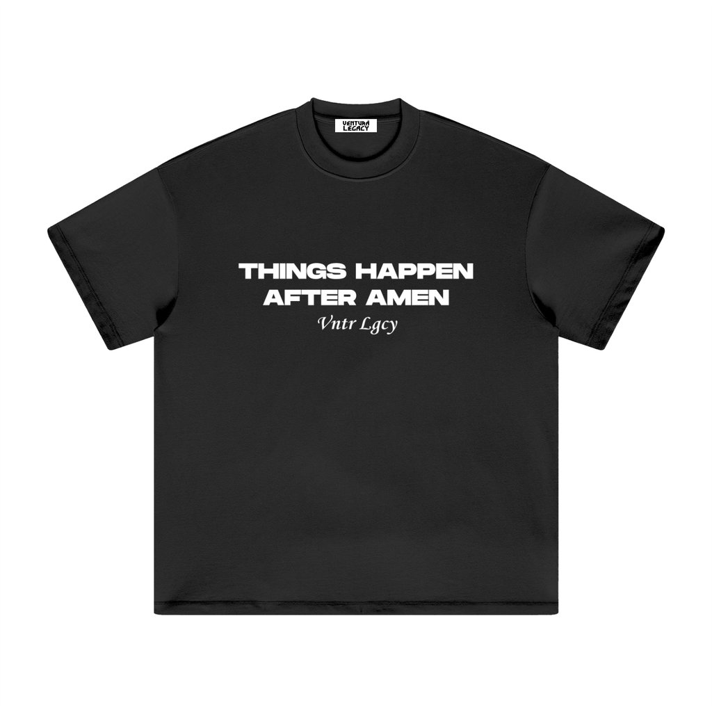 Ventura Legacy | Heavyweight Earth Tone T-Shirt Amen