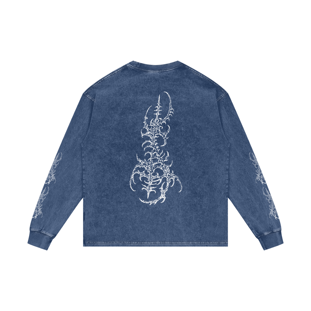 Ventura Legacy | Acid Wash Oversize Long Sleeve T-Shirt Northmark
