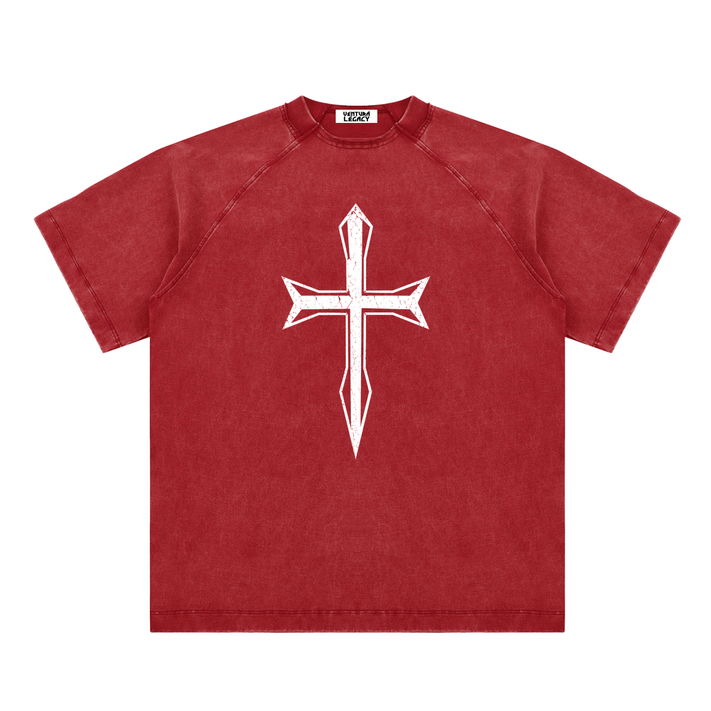 Ventura Legacy | Vintage Washed Raglan Cotton T-Shirt Northmark