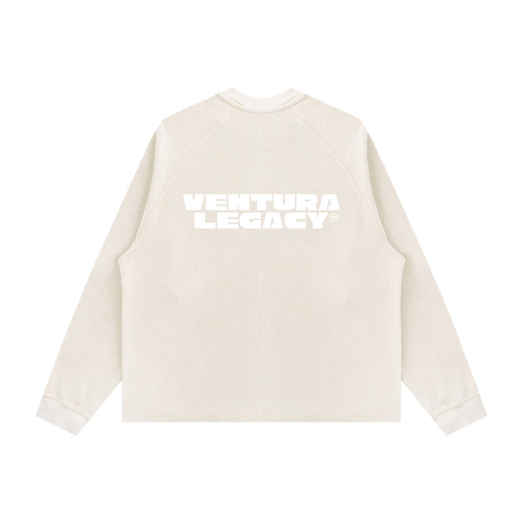 Ventura Legacy | Unisex Vintage Wash Boxy  Waffle Sweatshirt Northmark