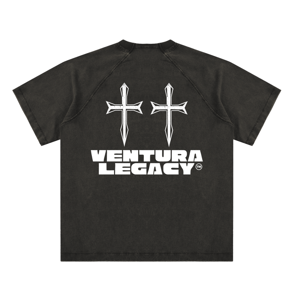 Ventura Legacy | Vintage Washed Raglan Cotton T-Shirt Northmark