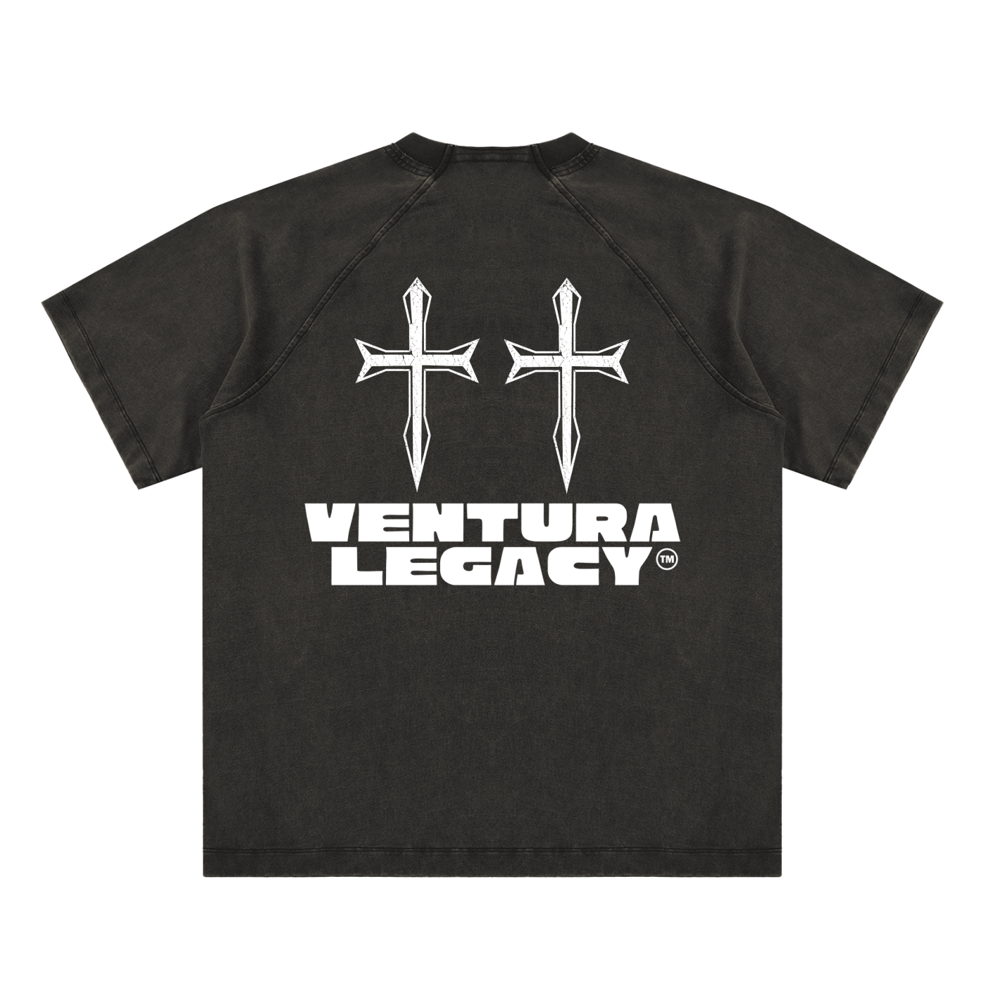 Ventura Legacy | Vintage Washed Raglan Cotton T-Shirt Northmark