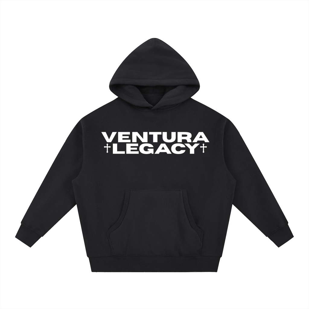 Ventura Legacy | Essential Oversized Boxy Fit Fleece Hoodie Xebec