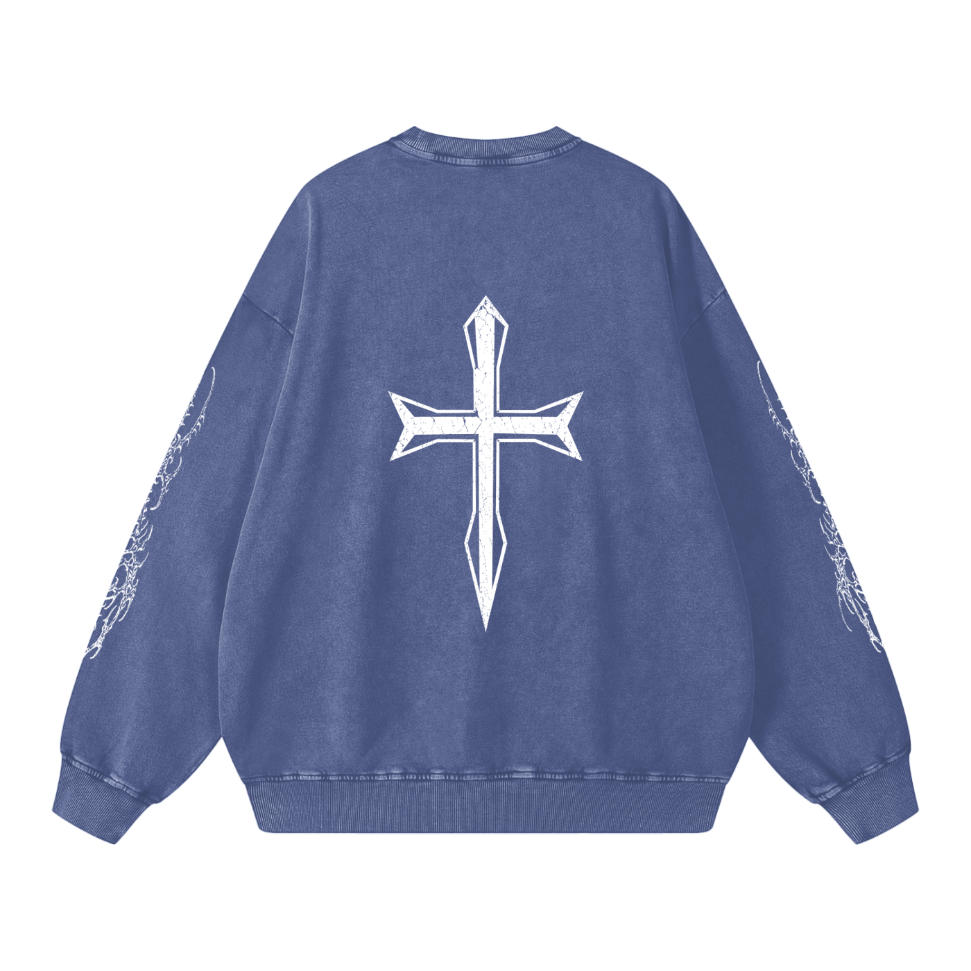 Snow Washed Oversized Sweatshirt
