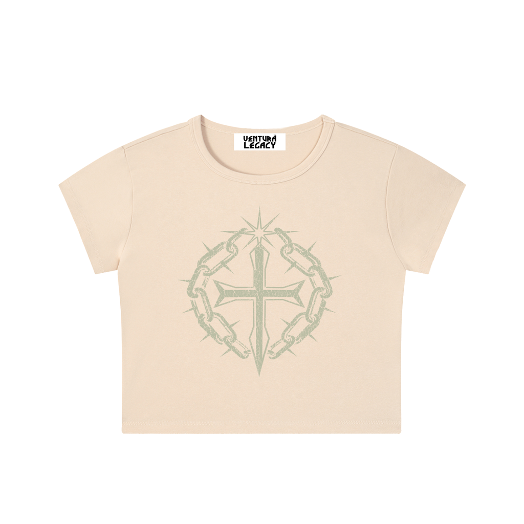 Snow Washed Crop Top