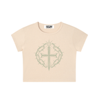 Snow Washed Crop Top