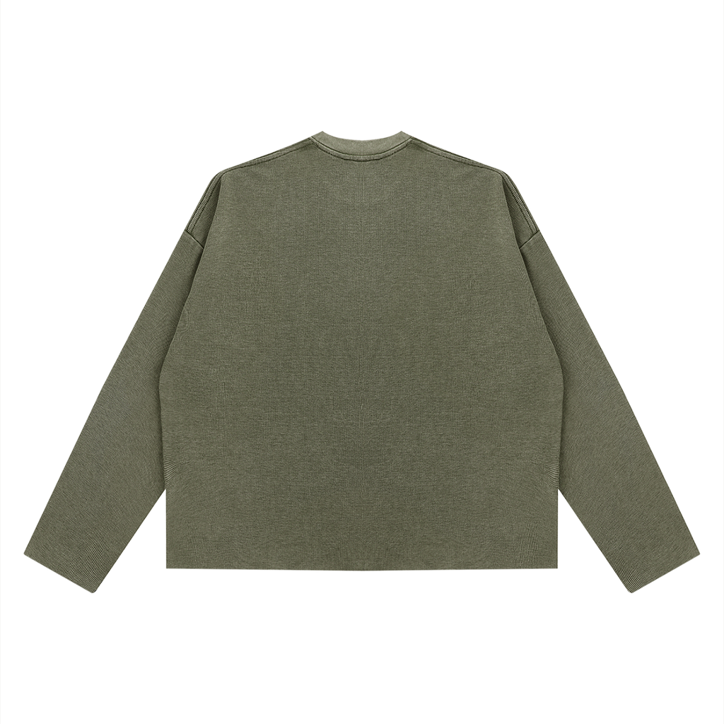 Ventura Legacy | Unisex Vintage Wash Boxy  Waffle Raw Edge T-Shirt Northmark