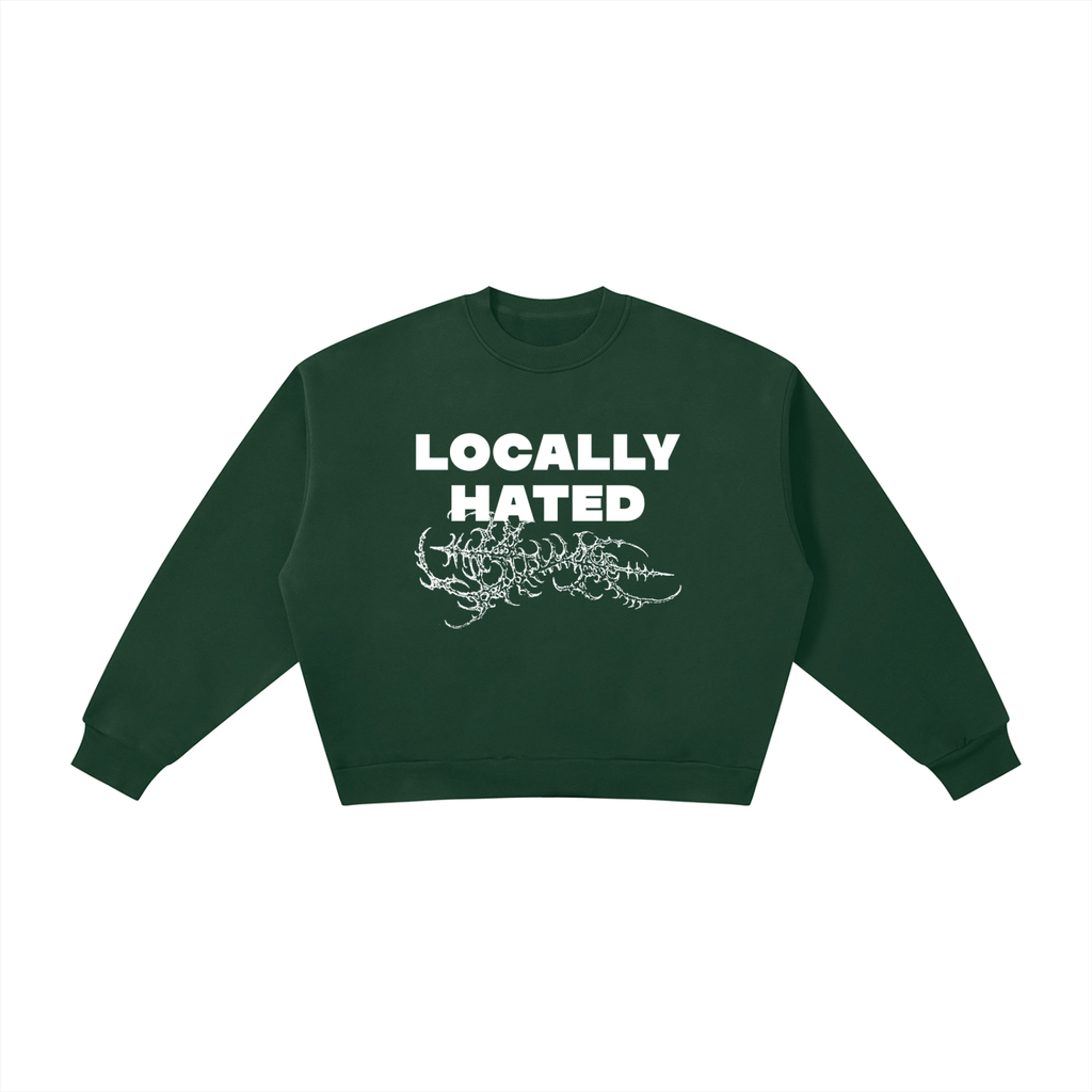 Ventura Legacy | Boxy Fleece Crewneck Sweatshirt Hated