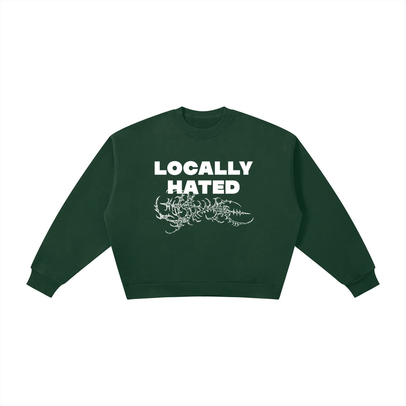 Ventura Legacy | Boxy Fleece Crewneck Sweatshirt Hated
