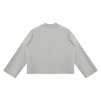 Ventura Legacy | Unisex Mock Neck Raw Edge Boxy Sweatshirt Xebec