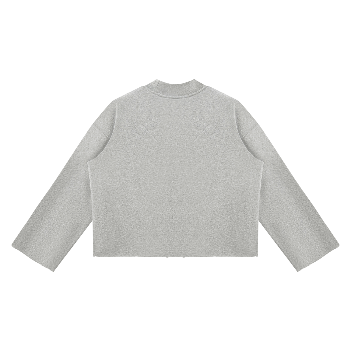 Ventura Legacy | Unisex Mock Neck Raw Edge Boxy Sweatshirt Xebec