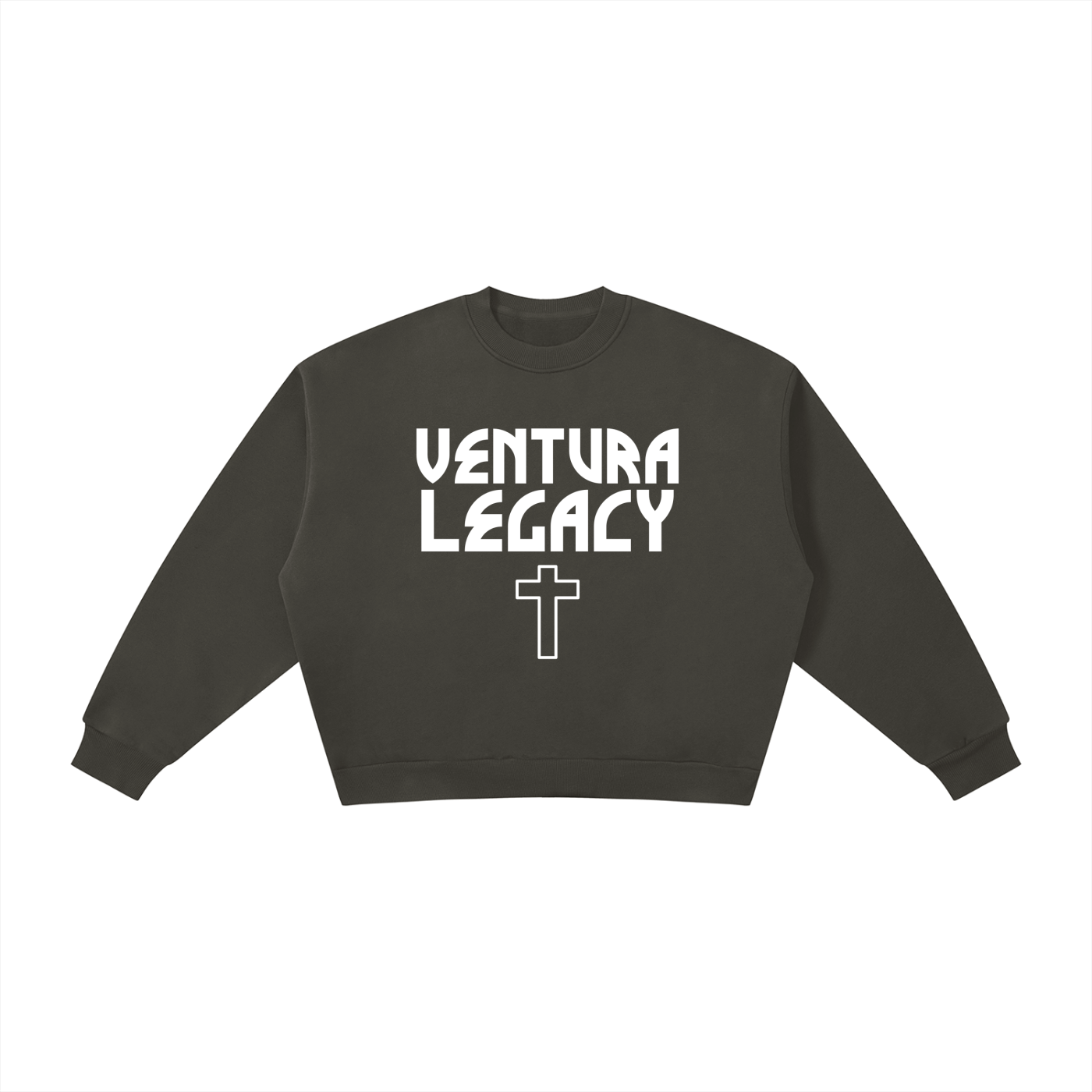 Ventura Legacy | Boxy Fleece Crewneck Sweatshirt ODD