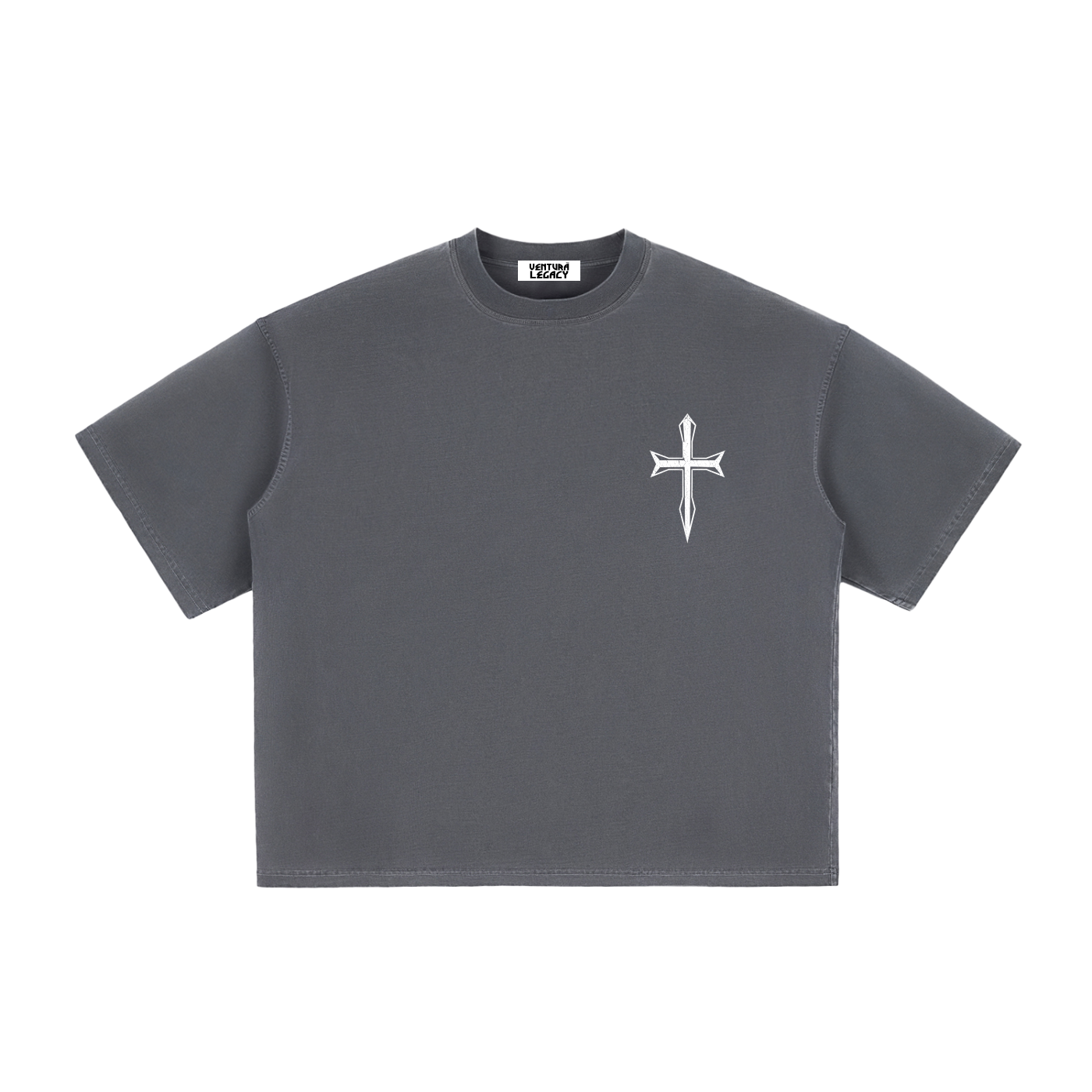Ventura Legacy | Vintage Washed Boxy T-Shirt Dunna