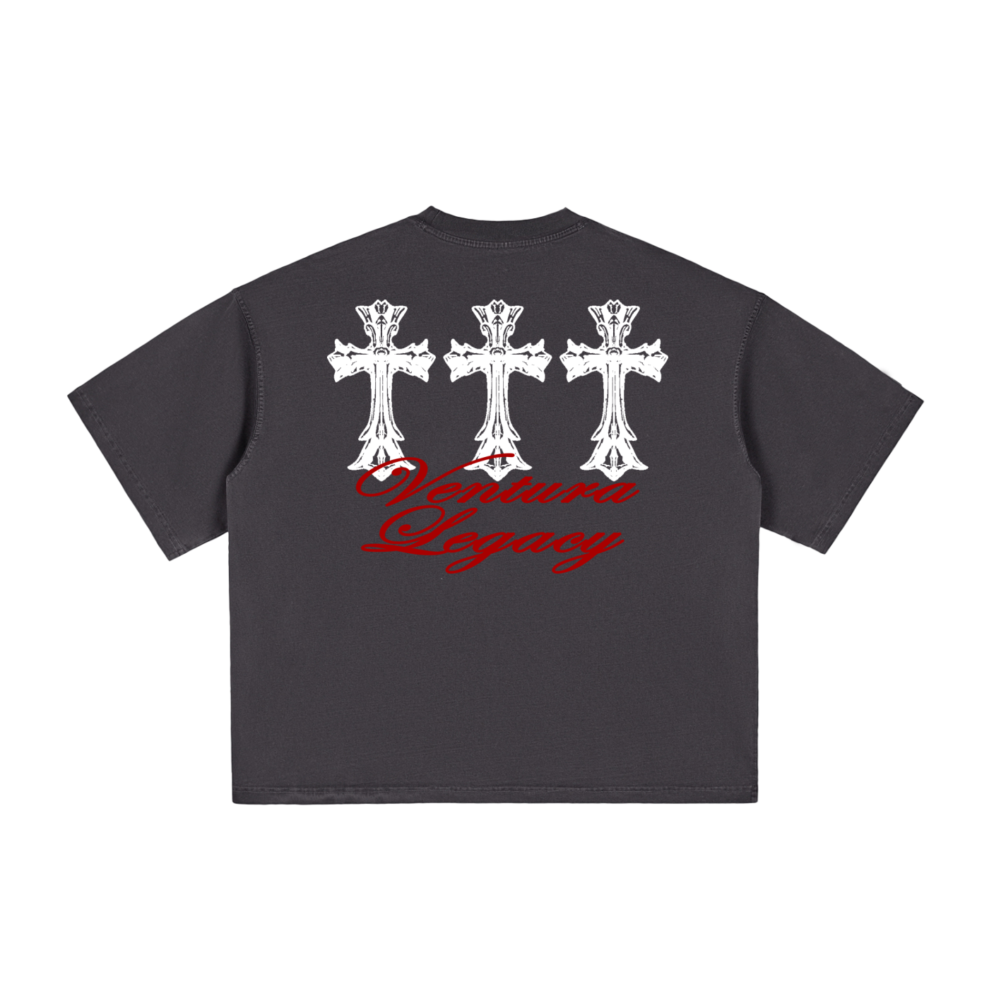Ventura Legacy | Vintage Washed Boxy T-Shirt Drain