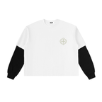 Ventura Legacy | Layered Contrast Sleeve Cotton T-Shirt Northmark