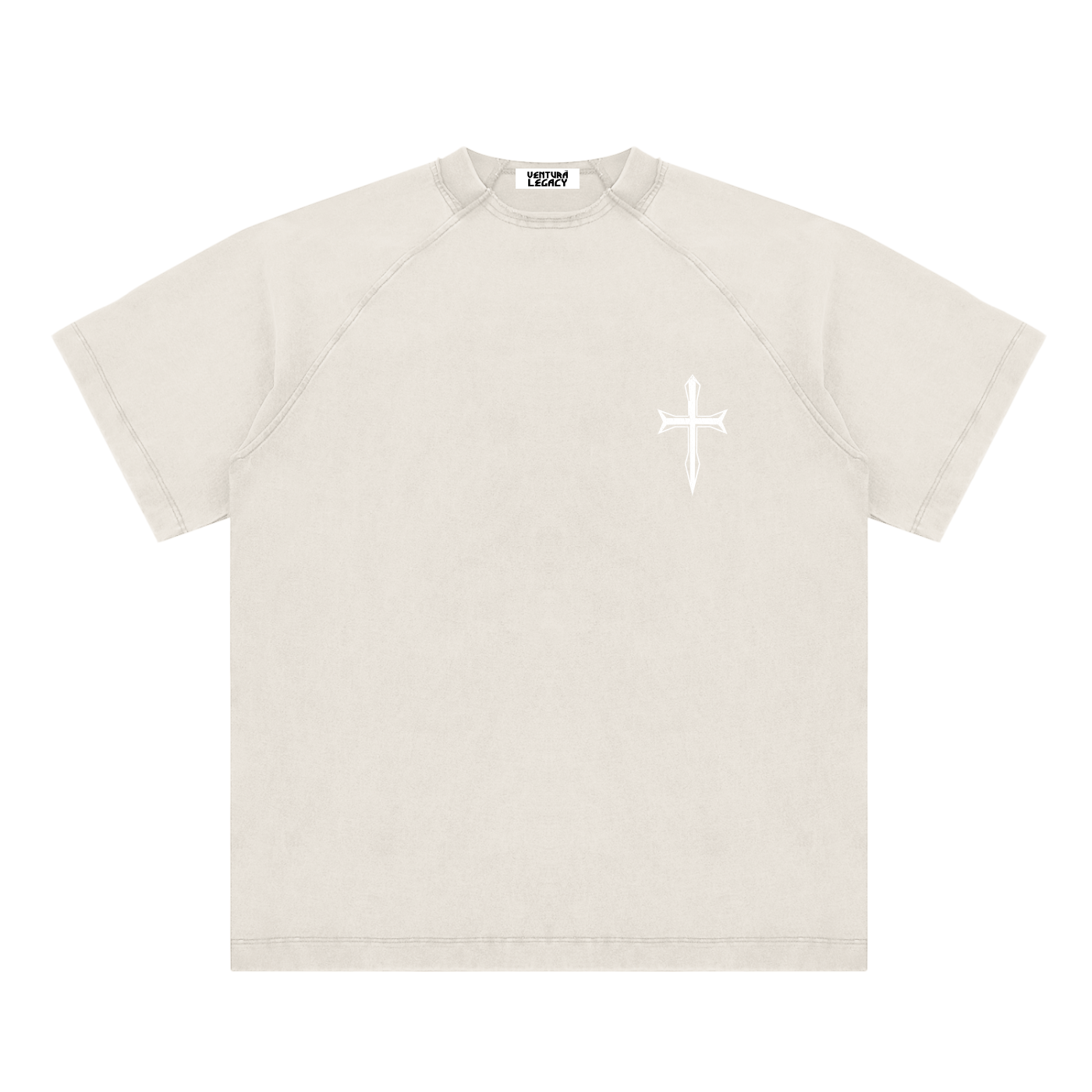 Ventura Legacy | Vintage Washed Raglan Cotton T-Shirt Northmark