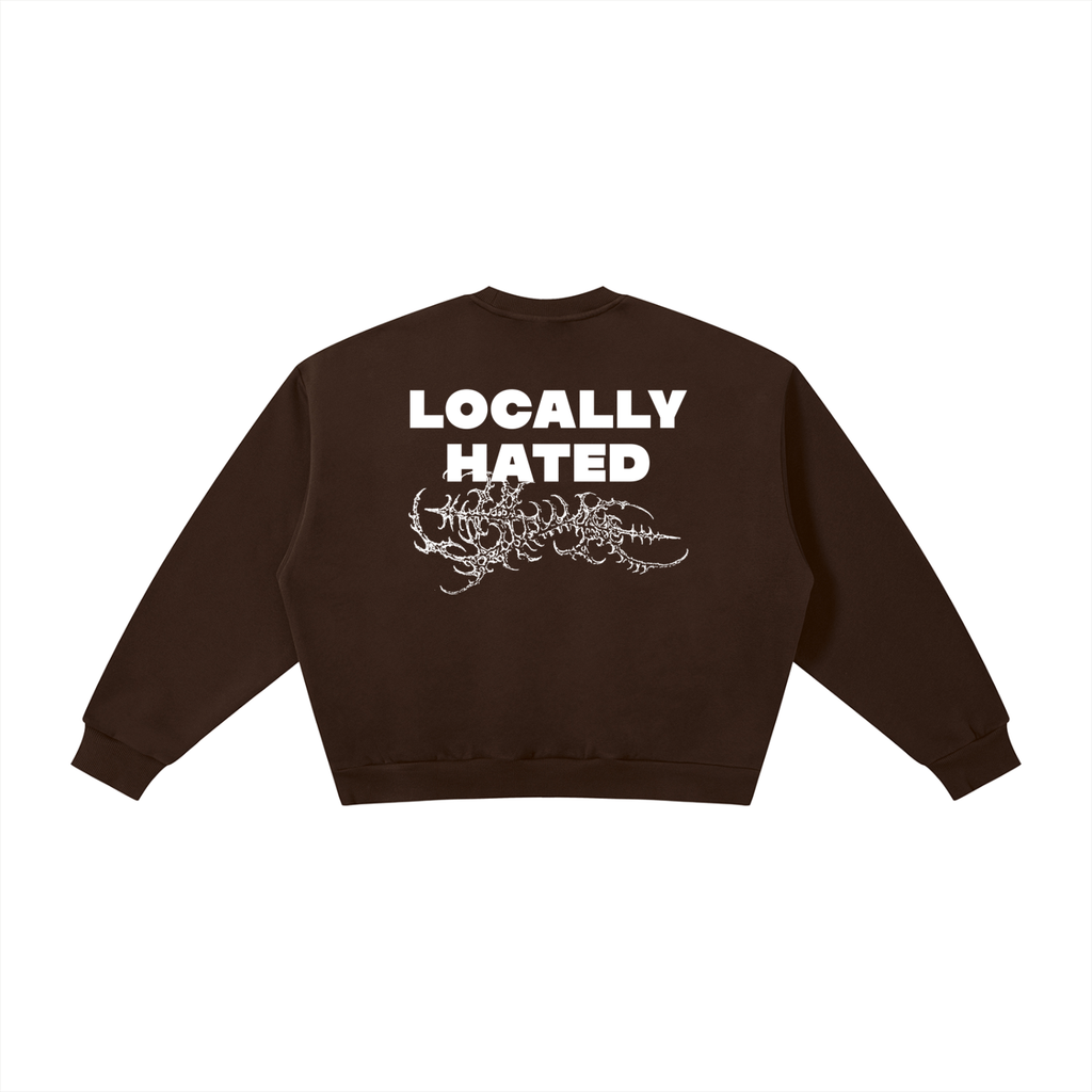 Ventura Legacy | Boxy Fleece Crewneck Sweatshirt Hated