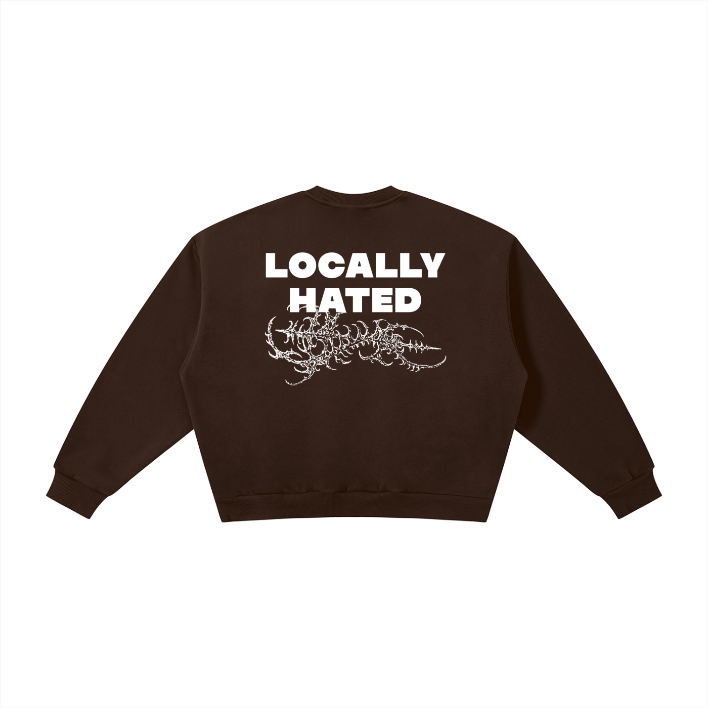 Ventura Legacy | Boxy Fleece Crewneck Sweatshirt Hated