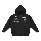 Zip Boxy Hoodie Control