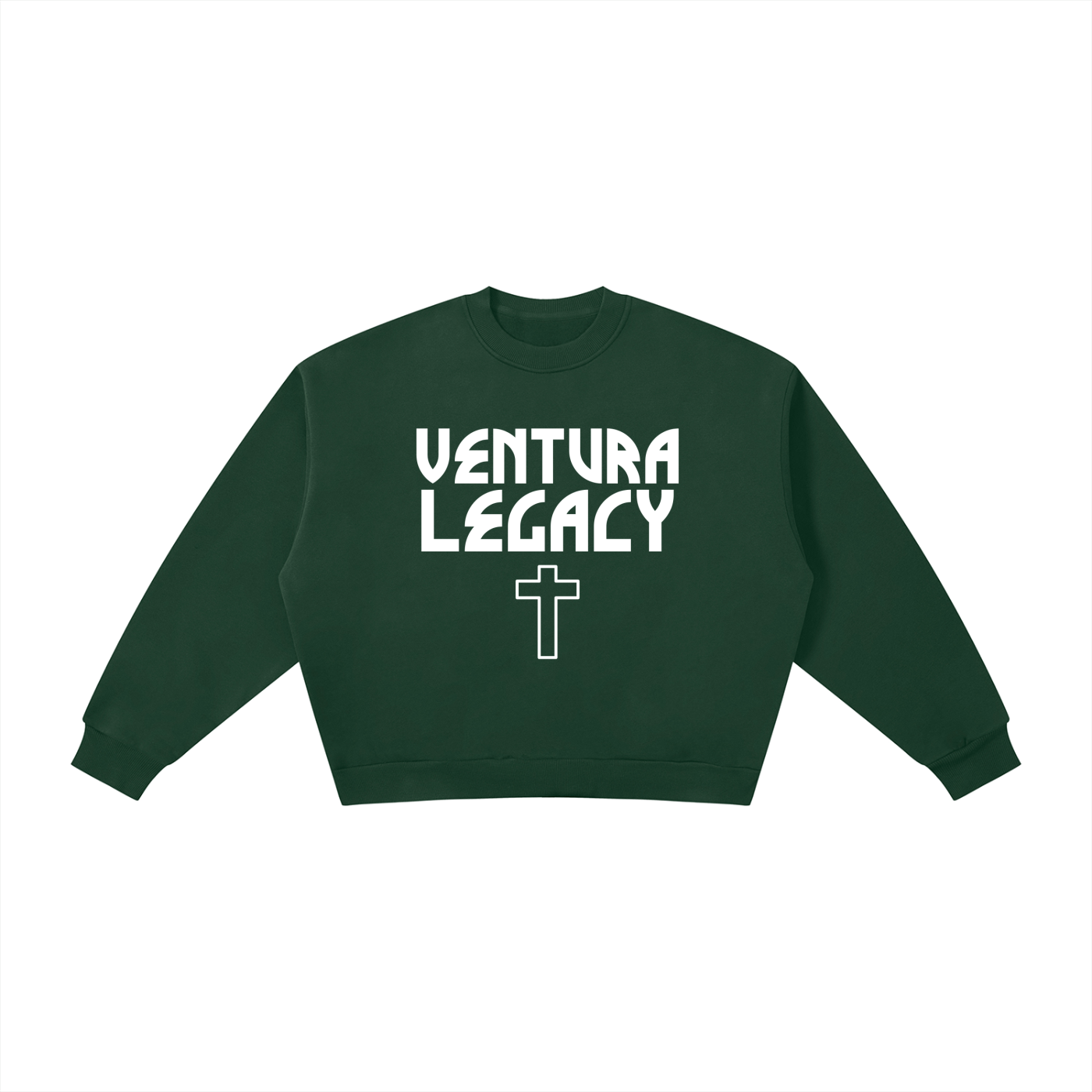 Ventura Legacy | Boxy Fleece Crewneck Sweatshirt ODD