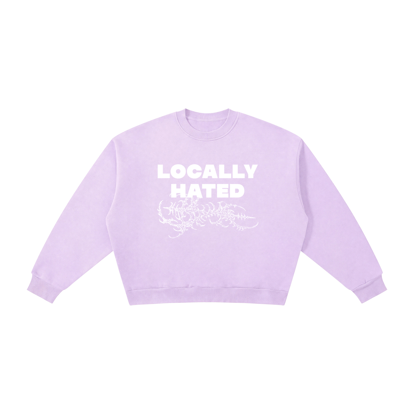 Ventura Legacy | Boxy Fleece Crewneck Sweatshirt Hated
