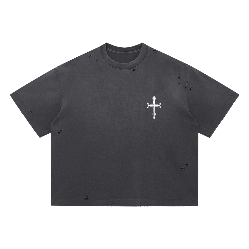 Ventura Legacy | Vintage Washed Distressed Boxy Oversized T-Shirt Northmark