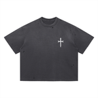 Ventura Legacy | Vintage Washed Distressed Boxy Oversized T-Shirt Northmark