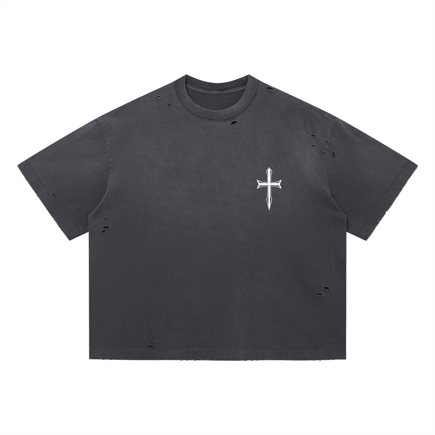 Ventura Legacy | Vintage Washed Distressed Boxy Oversized T-Shirt Northmark
