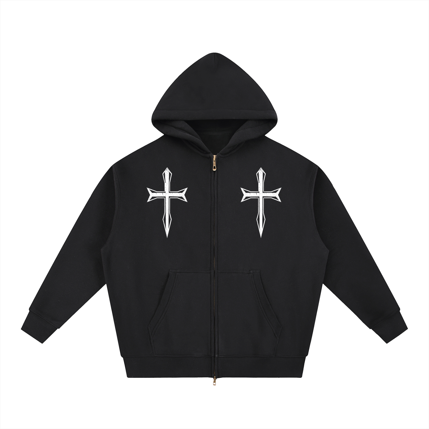 Essential Oversized Fleece Boxy Hoodie