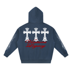 Zip Boxy Hoodie Drain