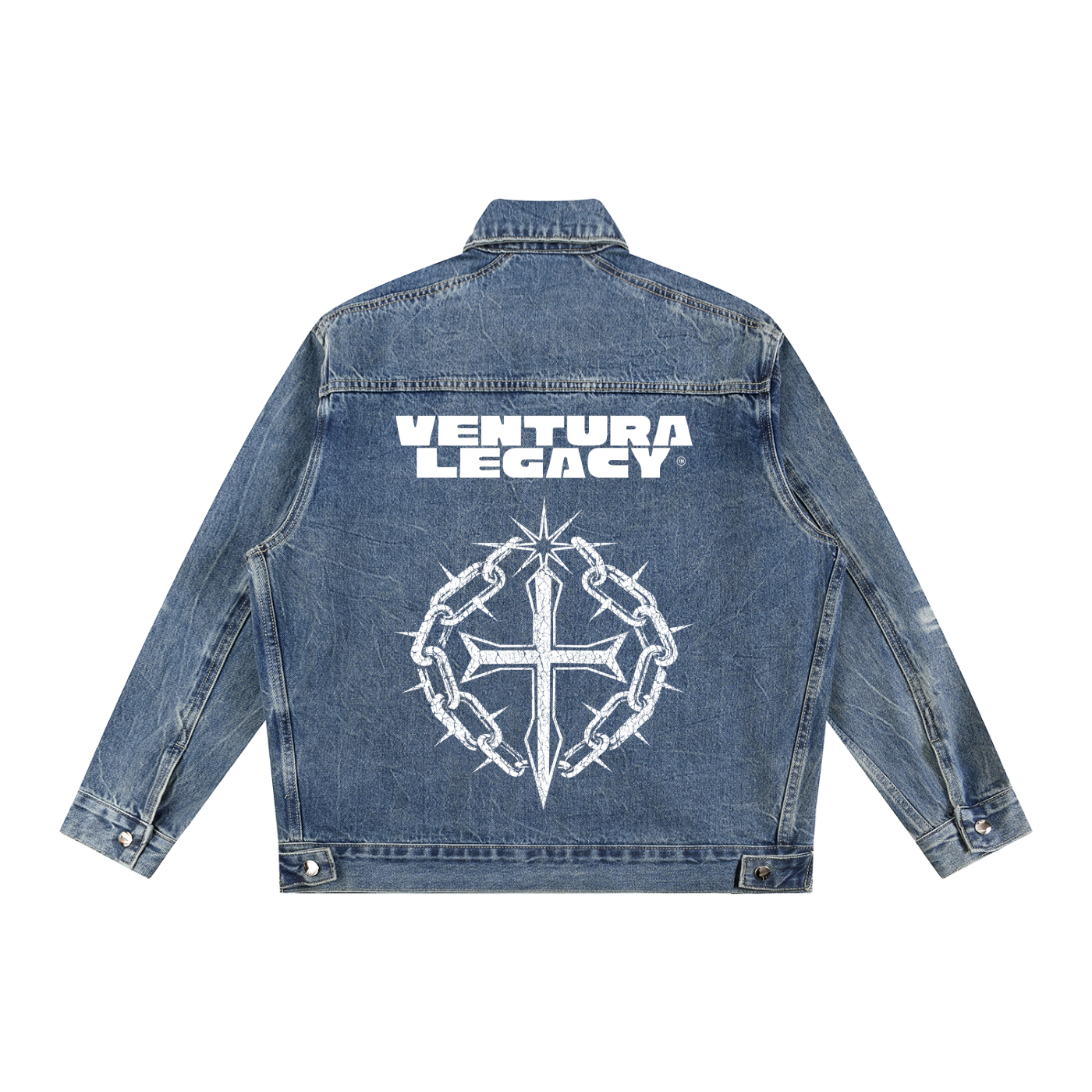 Ventura Legacy | Vintage Wash Zip Up Denim Jacket Northmark