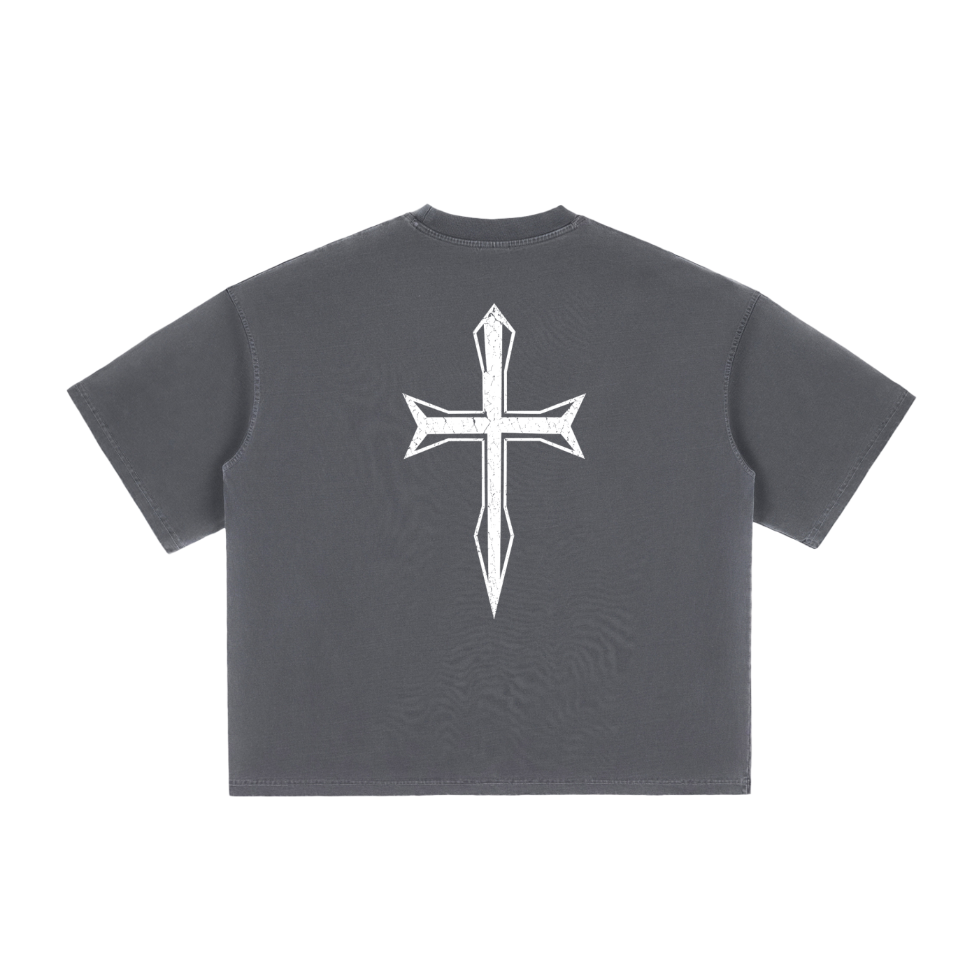 Ventura Legacy |Vintage Washed Boxy T-Shirt Cross