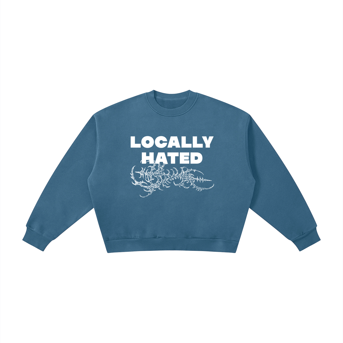 Ventura Legacy | Boxy Fleece Crewneck Sweatshirt Hated