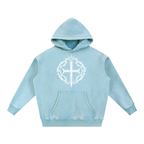 Snow Wash Fleece Oversize Hoodie
