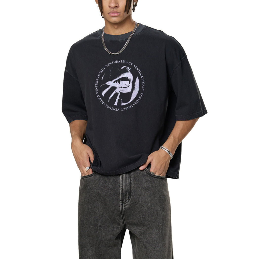 Ventura Legacy | Vintage Washed Boxy T-Shirt Seza