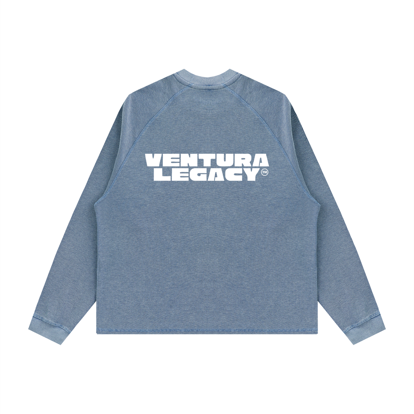 Ventura Legacy | Unisex Vintage Wash Boxy  Waffle Sweatshirt Northmark