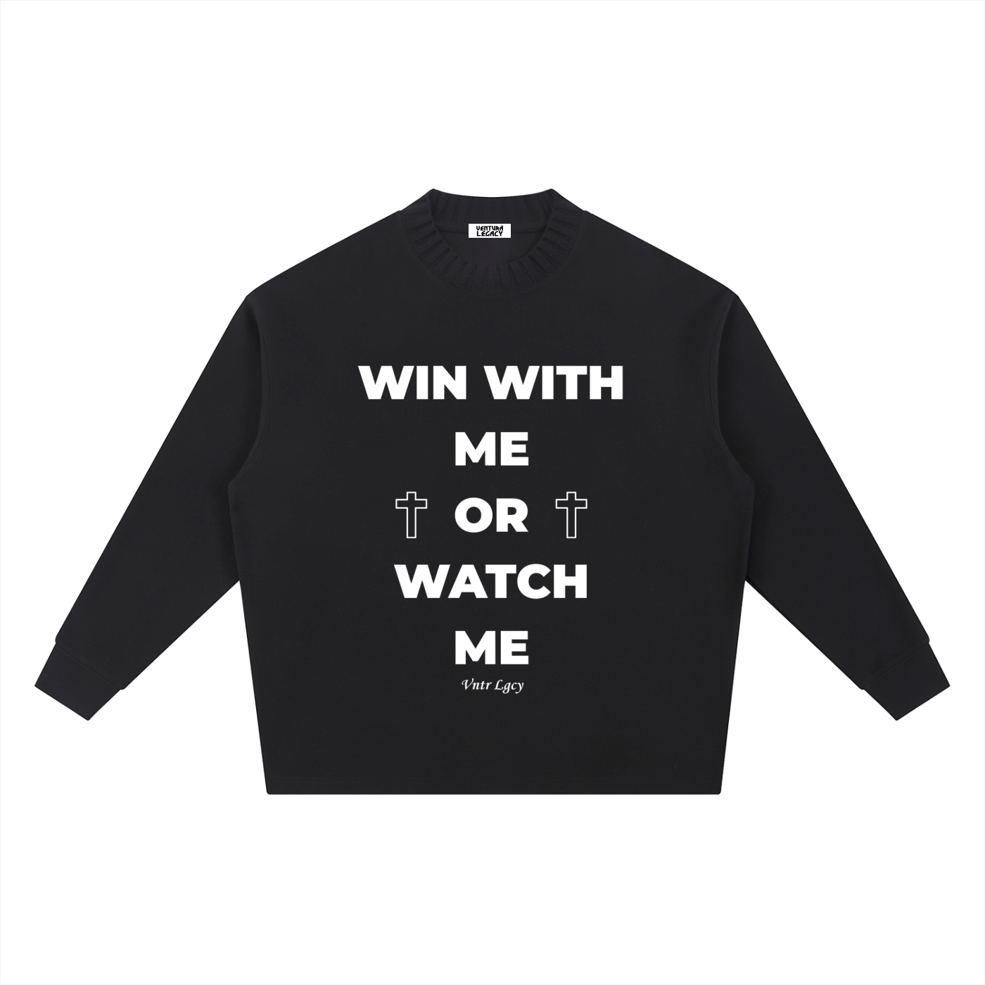 Ventura Legacy | Knitted Round Neck Oversize Sweatshirt Winners