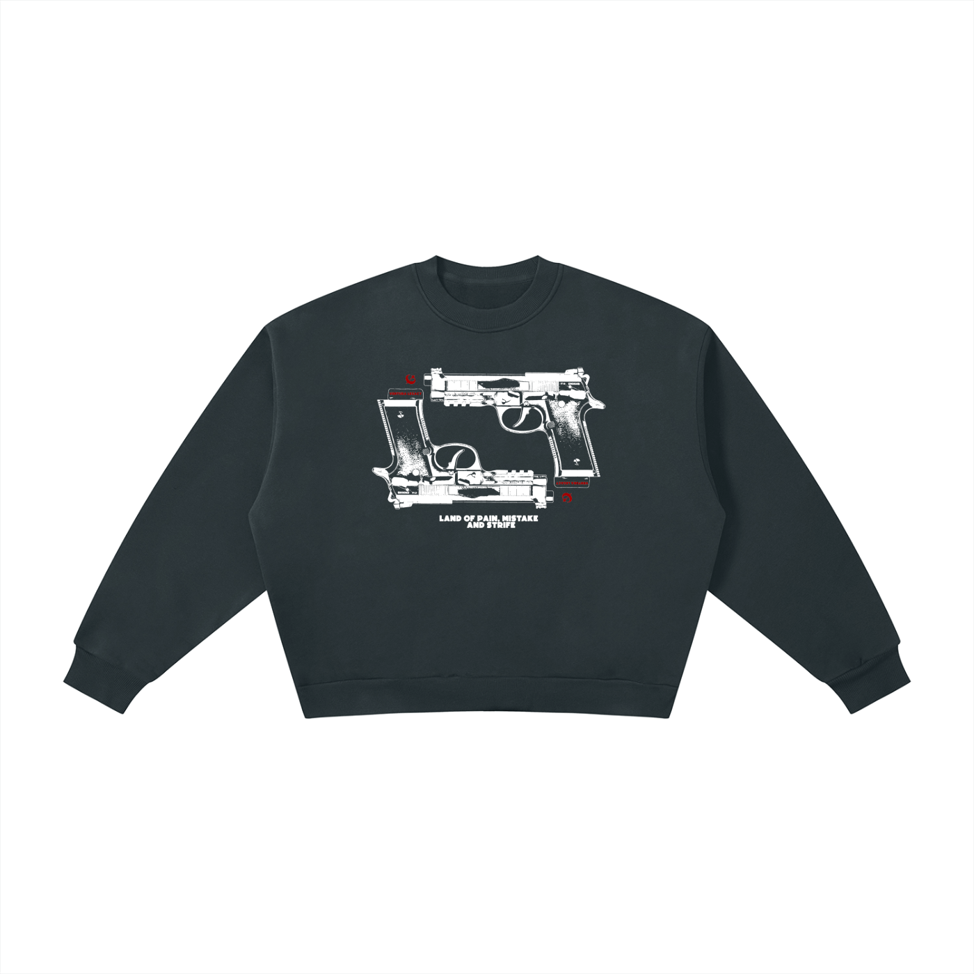 Ventura Legacy | Boxy Fleece Crewneck Sweatshirt Yorro