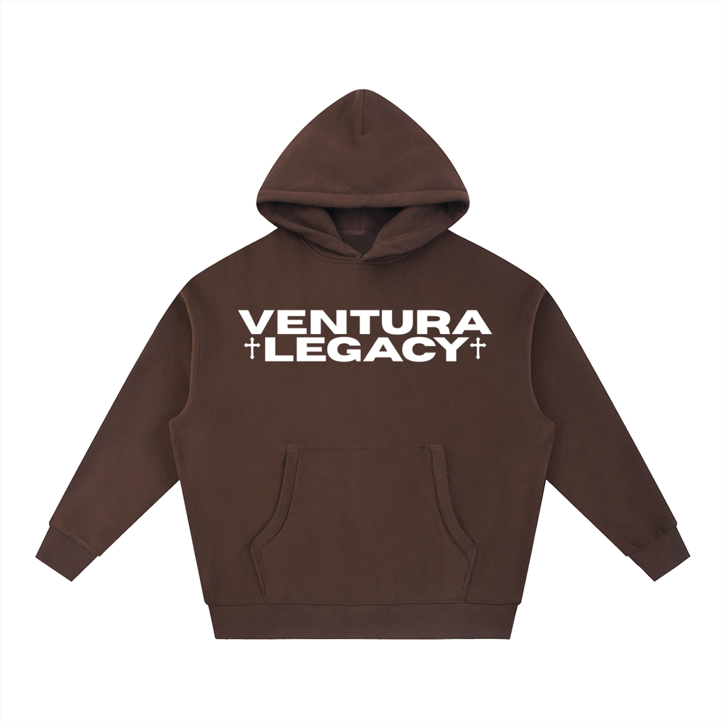 Ventura Legacy | Essential Oversized Boxy Fit Fleece Hoodie Xebec