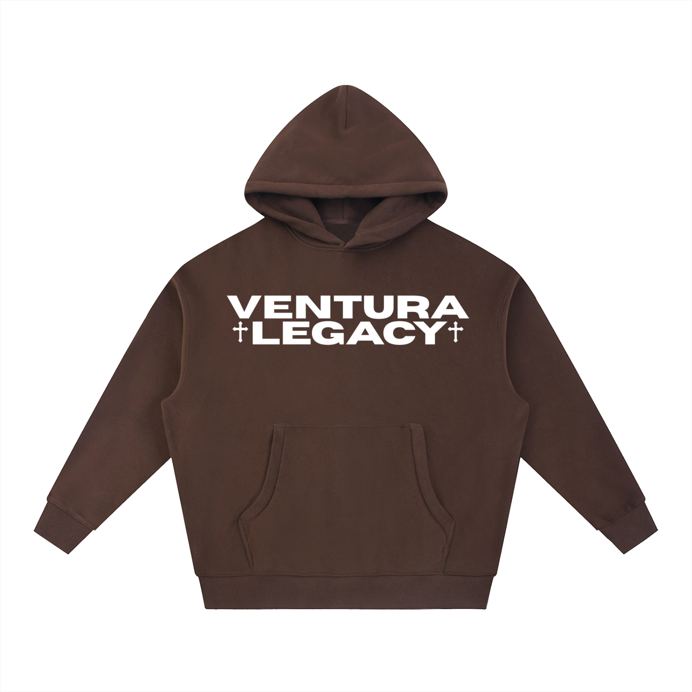 Ventura Legacy | Essential Oversized Boxy Fit Fleece Hoodie Xebec