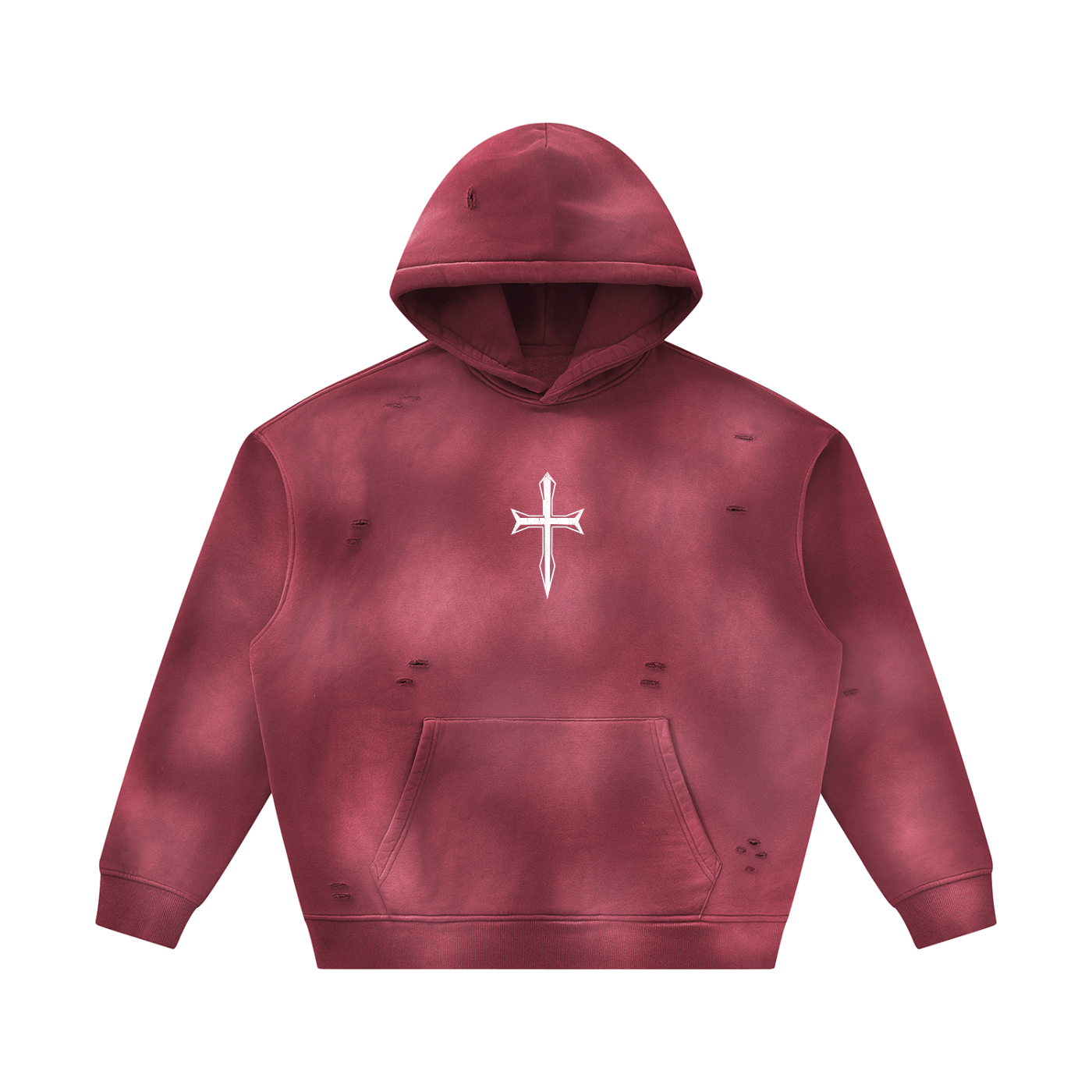 Ventura Legacy | Unisex Sunfade Frayed Fleece Hoodie Northmark