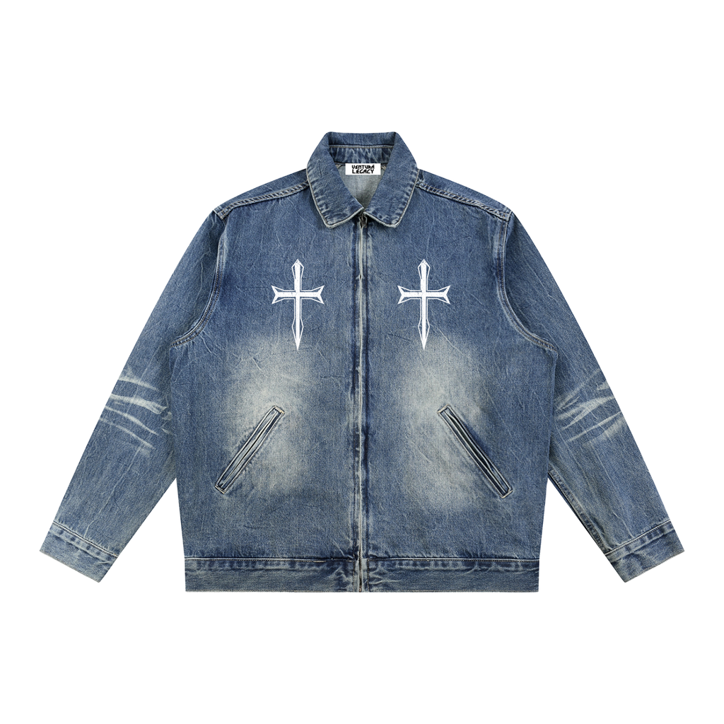 Ventura Legacy | Vintage Wash Zip Up Denim Jacket Northmark
