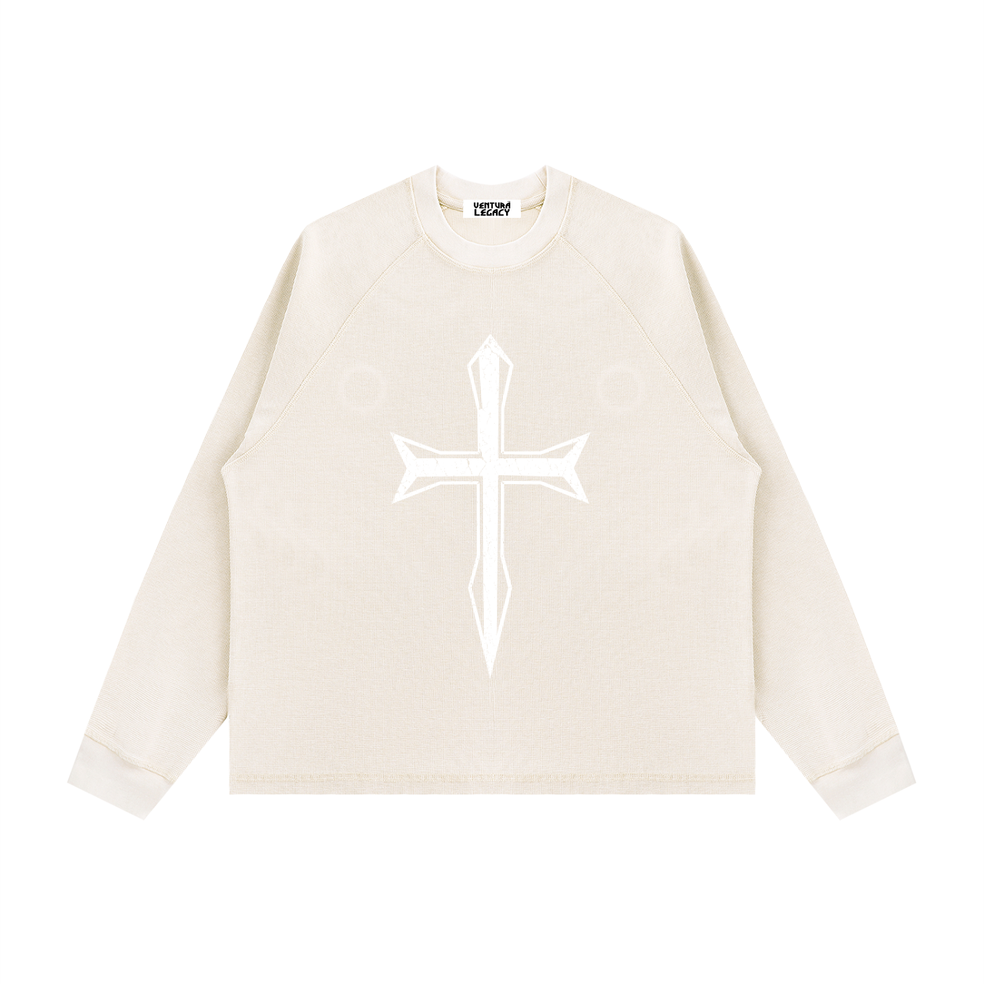 Ventura Legacy | Unisex Vintage Wash Boxy  Waffle Sweatshirt Northmark