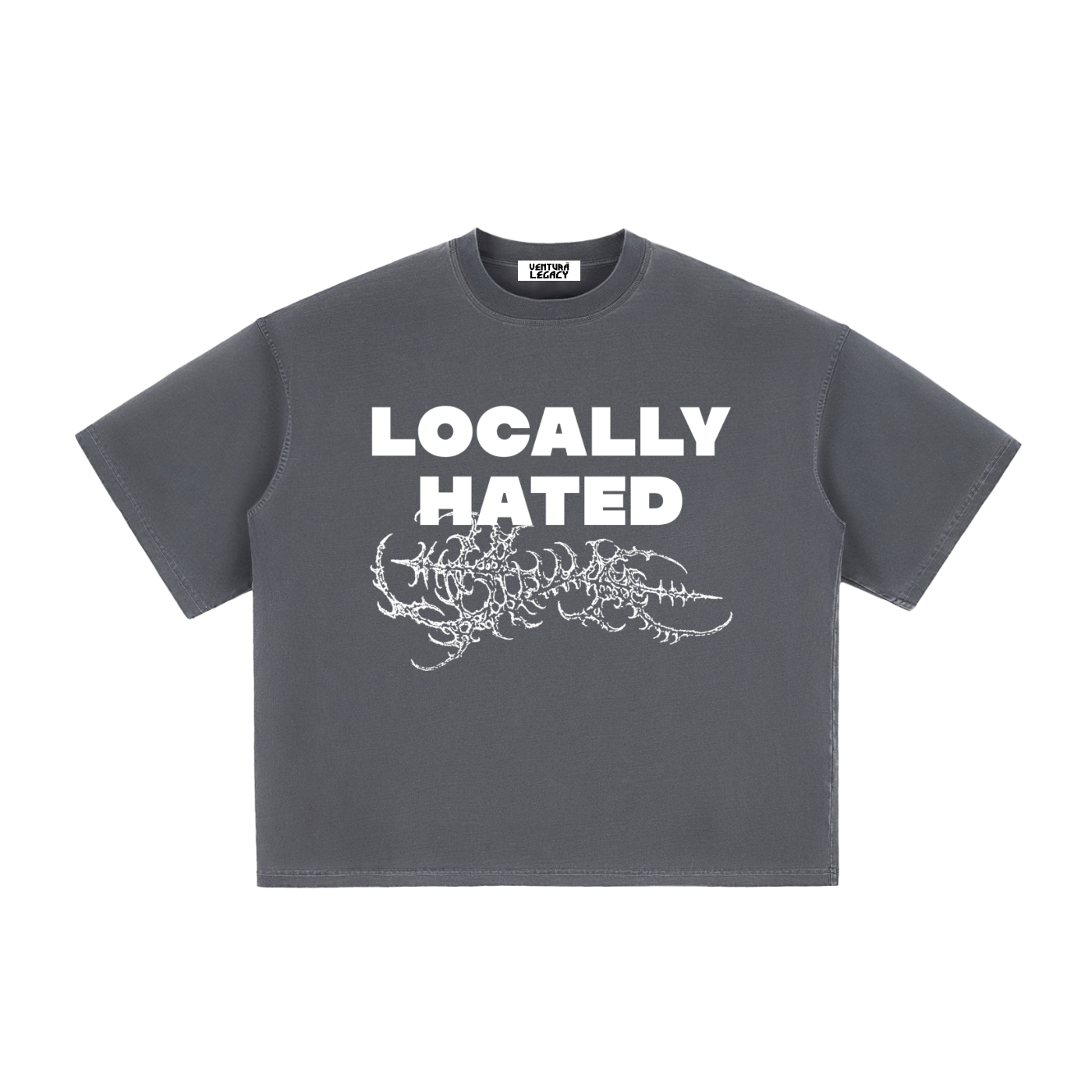 Ventura Legacy | Vintage Washed Boxy T-Shirt Hated