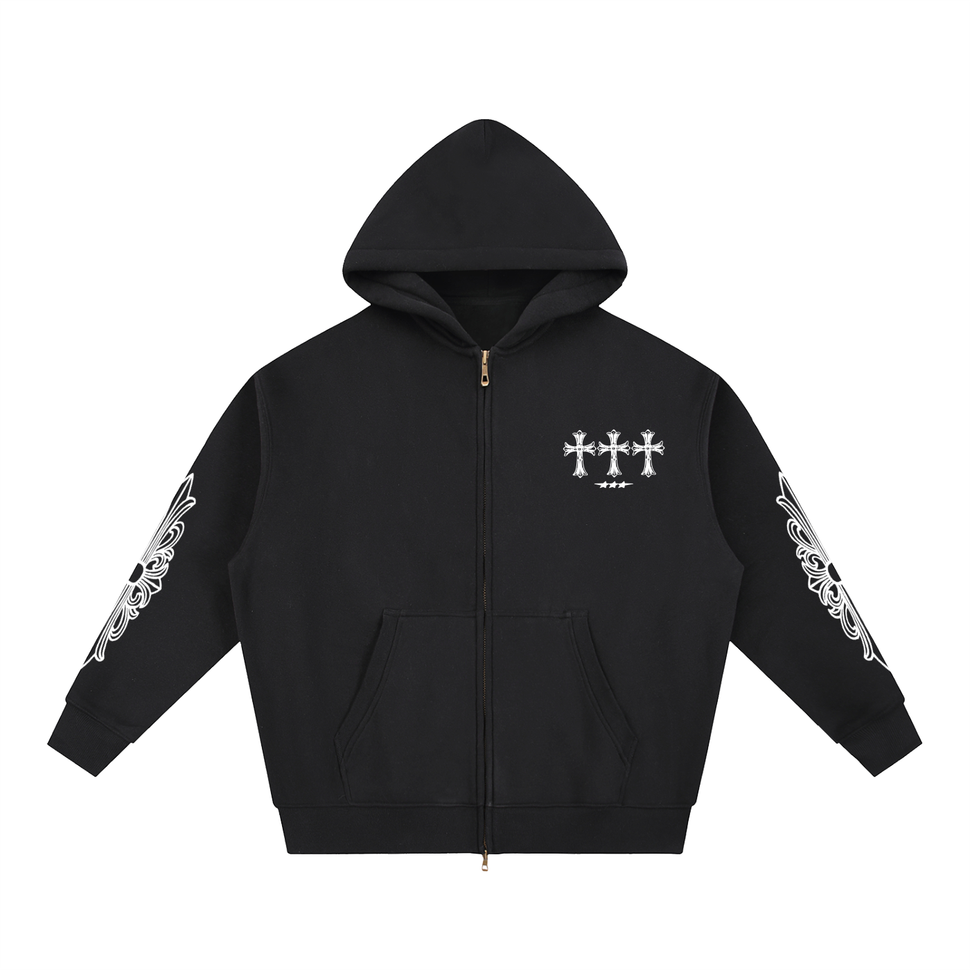 Zip Boxy Hoodie Levory