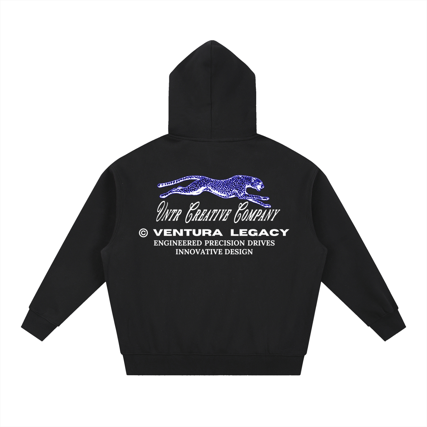 Ventura Legacy | Essential Oversized Boxy Fit Fleece Hoodie Wreck