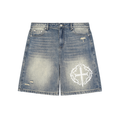 Ventura Legacy | Faded Distressed Baggy Denim Shorts Northmark