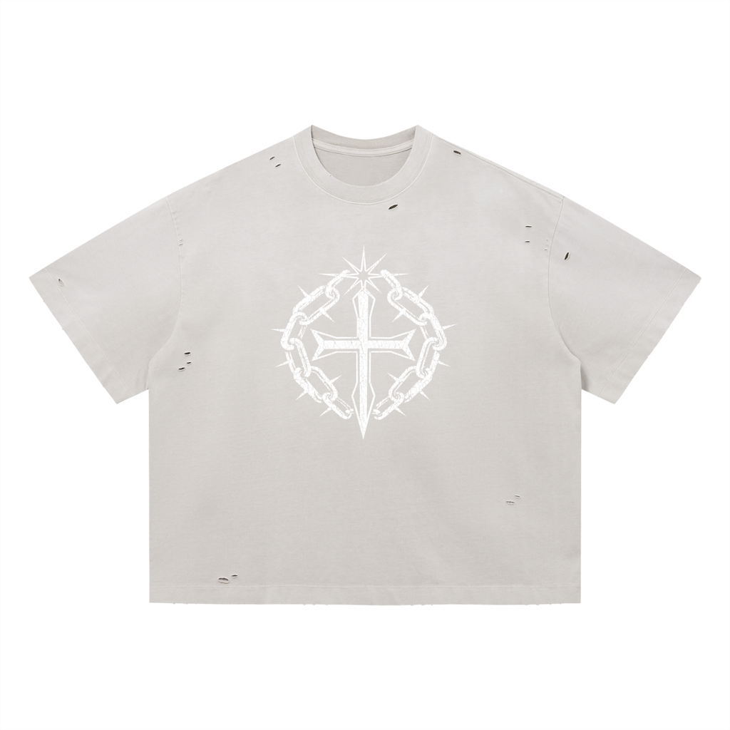 Ventura Legacy | Vintage Washed Distressed Boxy Oversized T-Shirt Northmark