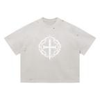 Ventura Legacy | Vintage Washed Distressed Boxy Oversized T-Shirt Northmark